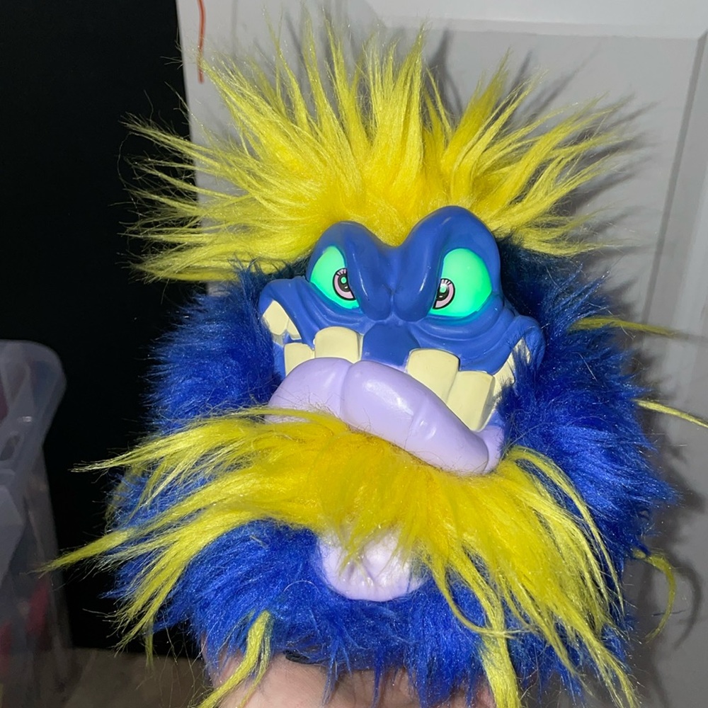GRUMBLIES Mojo Interactive Kid Toy Skyrocket Blue Monster Plush